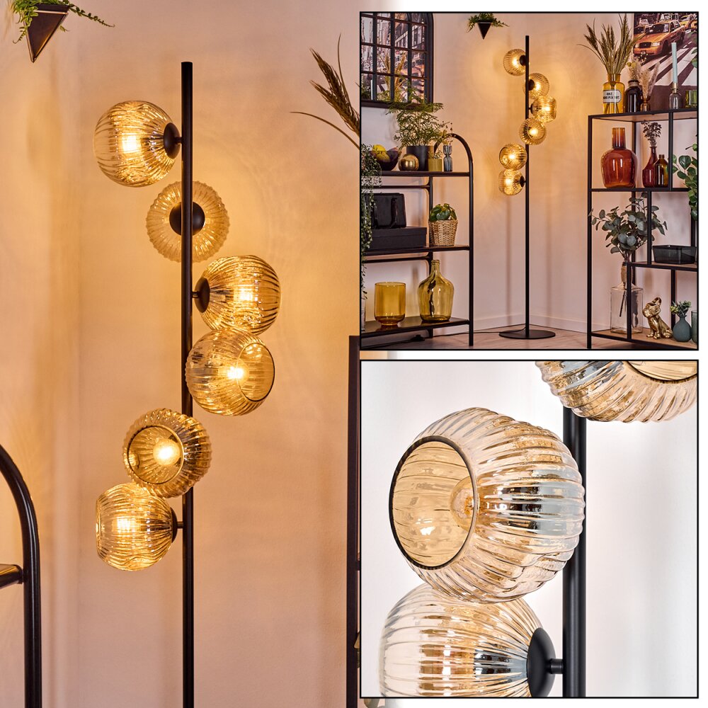 Ripoll Lampadaire Ambre, 6 lumières main product photo