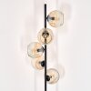 Ripoll Lampadaire Ambre, Clair, 5 lumières