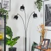 Bassagoda Lampadaire Noir, 3 lumières