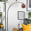 Koyoto Lampadaire Noir, 1 lumière