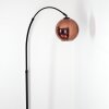 Koyoto Lampadaire Noir, 1 lumière