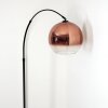 Koyoto Lampadaire, Lampadaires arc Noir, 1 lumière