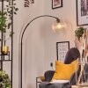 Koyoto Lampadaire Noir, 1 lumière