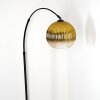 Koyoto Lampadaire, Lampadaires arc Noir, 1 lumière