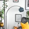 Koyoto Lampadaire, Lampadaires arc Noir, 1 lumière