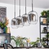 Apedo Suspension, Suspension Clair, Fumé, 4 lumières