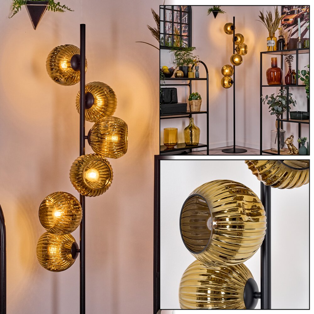 Ripoll Lampadaire Or, 6 lumières main product photo