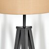 Soungou Lampadaire Noir, 1 lumière