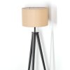 Soungou Lampadaire Noir, 1 lumière