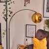 Koyoto Lampadaire Noir, 1 lumière