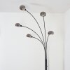 Nikkala Lampadaire Noir, 5 lumières