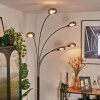 Nikkala Lampadaire Noir, 5 lumières
