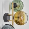 Koyoto Boule lumineuse, Applique murale Or, Noir, 3 lumières