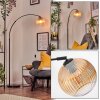 Koyoto Lampadaire Noir, 1 lumière
