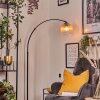 Koyoto Lampadaire Noir, 1 lumière