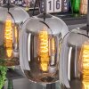 Apedo Suspension, Boule lumineuse, Suspension Fumé, 4 lumières