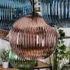 Koyoto Suspension, Boule lumineuse, Suspension Écru, Noir, 8 lumières