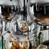 Gastor Suspension, Boule lumineuse, Suspension Ambre, Clair, Fumé, 8 lumières