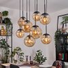 Gastor Suspension, Boule lumineuse, Suspension Ambre, 8 lumières