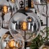 Gastor Suspension, Boule lumineuse, Suspension Ambre, Clair, Fumé, 8 lumières