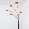 Nikkala Lampadaire Chrome, Noir, 5 lumières