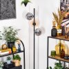 Gastor Lampadaire 34 cm Ambre, Fumé, 3 lumières