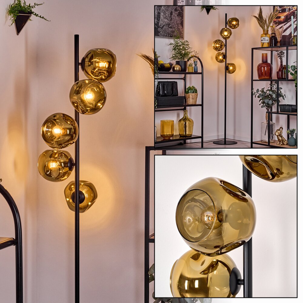 Ripoll Lampadaire Or, 5 lumières main product photo