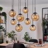 Gastor Suspension, Boule lumineuse, Suspension Ambre, 8 lumières