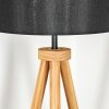 Soungou Lampadaire Écru, Noir, 1 lumière