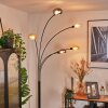Nikkala Lampadaire Noir, 5 lumières