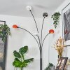 Nikkala Lampadaire Noir, 5 lumières