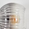 Koyoto Boule lumineuse, Applique murale Ambre, Clair, Fumé, 3 lumières