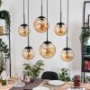 Gastor Suspension, Boule lumineuse, Suspension Ambre, 6 lumières