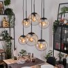 Gastor Suspension, Boule lumineuse, Suspension Ambre, Clair, 6 lumières