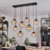 Gastor Suspension, Boule lumineuse, Suspension Ambre, Clair, 8 lumières