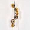 Koyoto Lampadaire 31 cm Or, Clair, 6 lumières