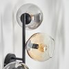 Koyoto Boule lumineuse, Applique murale Ambre, Clair, Fumé, 3 lumières