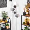 Ripoll Lampadaire Chrome, Fumé, 4 lumières