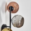 Ripoll Boule lumineuse, Applique murale Chrome, Or, Cuivré, Fumé, 3 lumières