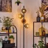 Ripoll Lampadaire Or, Clair, Cuivré, Fumé, 4 lumières