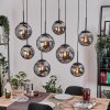 Gastor Suspension, Boule lumineuse, Suspension Fumé, 8 lumières