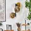 Koyoto Boule lumineuse, Applique murale Or, Clair, 3 lumières