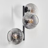 Koyoto Boule lumineuse, Applique murale Clair, Fumé, 3 lumières