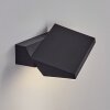 Xaden Lampe murale d´extérieur, Applique murale LED Noir, 1 lumière
