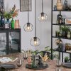Ripoll Suspension, Boule lumineuse, Suspension grappe Clair, 3 lumières