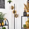 Koyoto Lampadaire 31 cm Or, Clair, 3 lumières