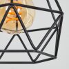 Yaak Lampadaire Chrome, Noir, Blanc, 3 lumières