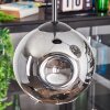 Ripoll Suspension, Boule lumineuse, Suspension grappe Fumé, 3 lumières
