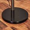 Bassagoda Lampadaire Nickel mat, Noir, 3 lumières