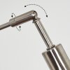Bassagoda Lampadaire Nickel mat, Noir, 3 lumières